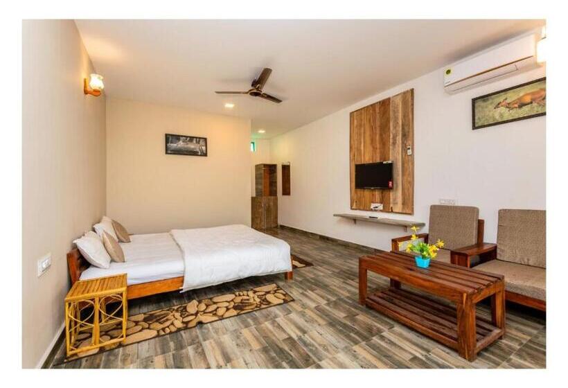 발코니 디럭스 룸, Grand Narmada Jungle Homestay Resort Bandhavgarh
