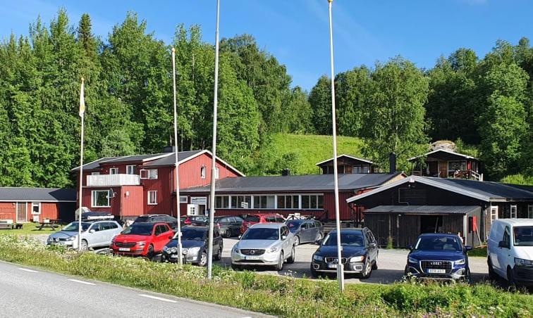 شقة غرفة واحدة مزودة بتراس, Kultsjögården Saxnäs Marsfjällen 9