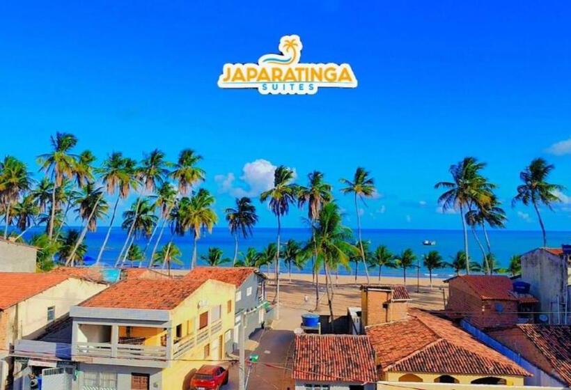 海景标准间带阳台, Japaratinga Suites