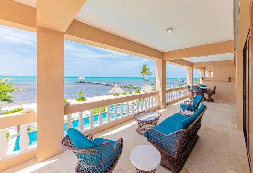 디럭스 룸 바다 전망, Hol Chan Reef Resort & Villas