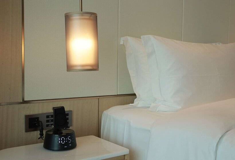 غرفة سوبيريور إطلالة على البحيرة, Wyndham Garden Jinjiang