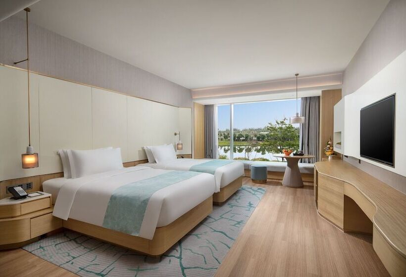 غرفة ديلوكس مطلة على البحيرة, Wyndham Garden Jinjiang