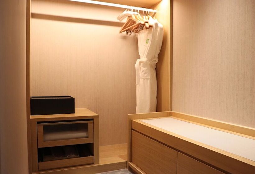 غرفة سوبيريور مطلّة علي الحديقة, Wyndham Garden Jinjiang