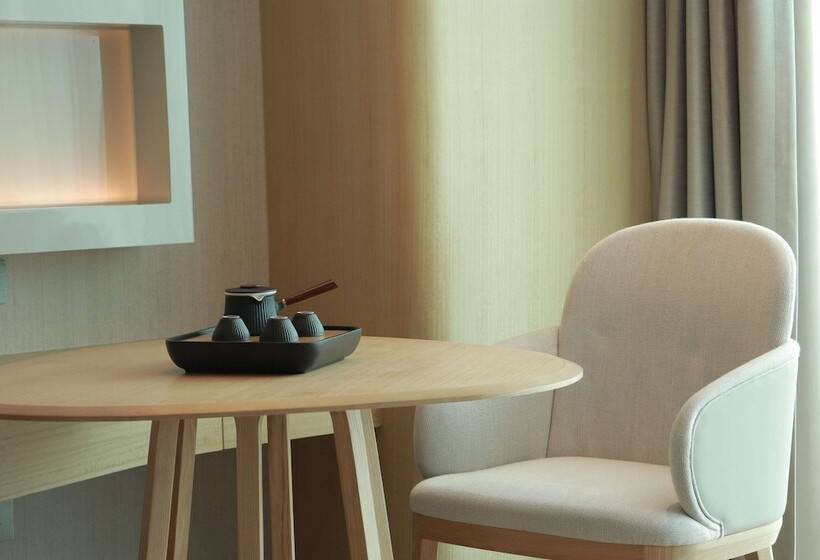 غرفة ديلوكس مطلّة علي الحديقة, Wyndham Garden Jinjiang