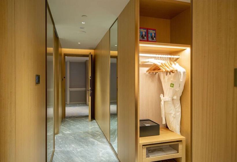 غرفة ديلوكس مطلّة علي الحديقة, Wyndham Garden Jinjiang