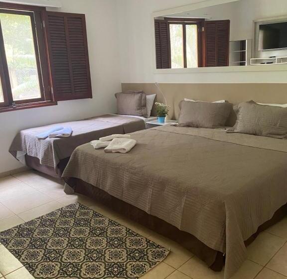 Трехместный Номер Стандарт Вид на Сад, Pousada Do Bosque