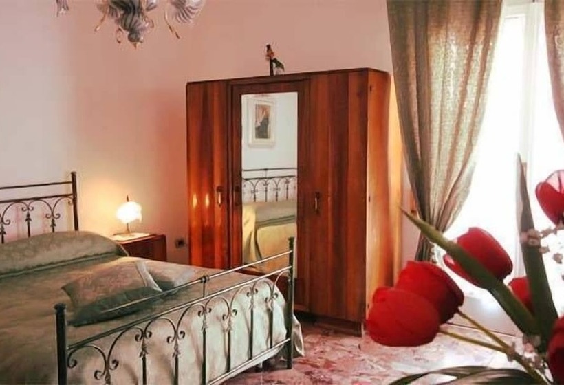 חדר לארבעה סטנדרטי עם נוף לגינה, Villa Pollio