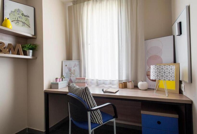 شقة من غرفة نوم واحدة متصلة, Residencia Universitaria Damia Bonet