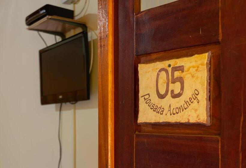 חדר לארבעה סטנדרטי עם נוף לגינה, Pousada Aconchego