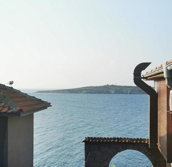 חדר סטנדרט נוף לים עם מרפסת, Damaris