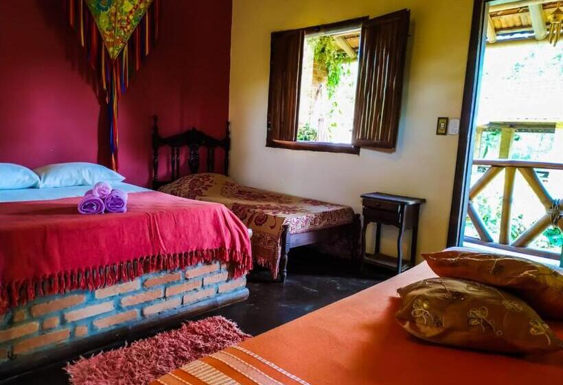 اتاق استاندارد چهار تخته, Pousada Recanto Dos Anjos