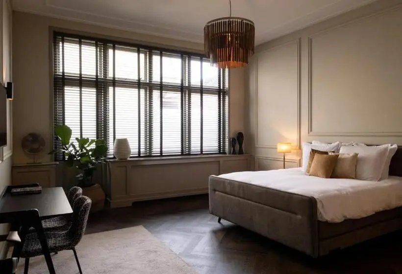 キングサイズベッドのデラックスルーム, Boutique Hotel Huys Oud Teylingen
