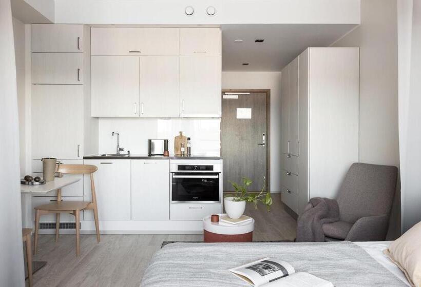 ビュー有りのスタンダードワンルーム, Noli Myyrmaki