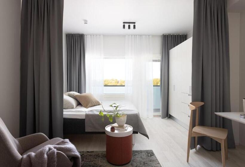 ビュー有りのスタンダードワンルーム, Noli Myyrmaki