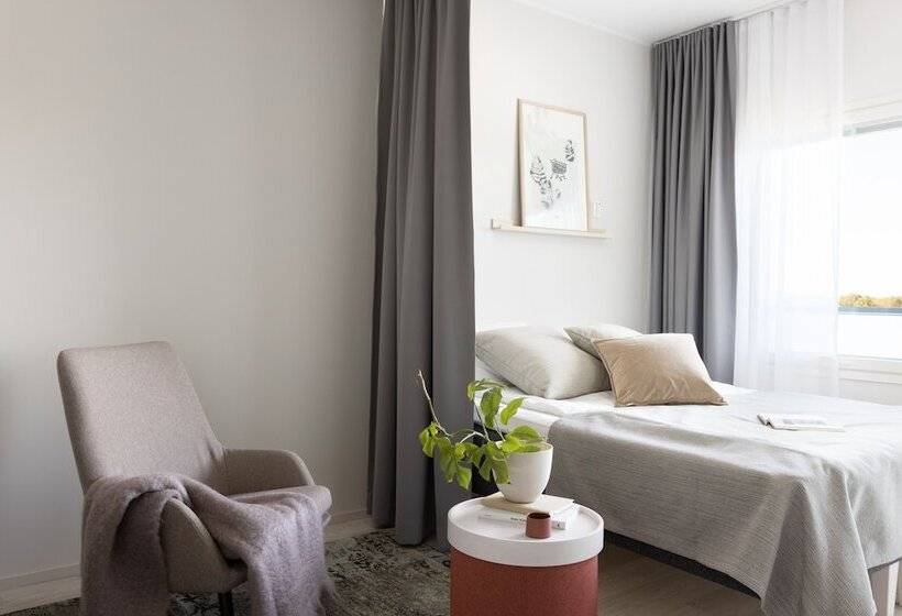 ビュー有りのスタンダードワンルーム, Noli Myyrmaki