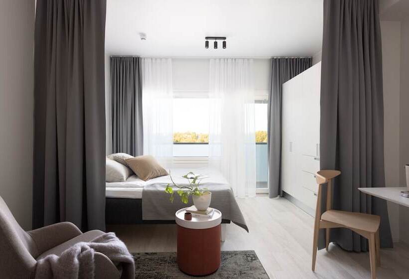 ビュー有りのスタンダードワンルーム, Noli Myyrmaki