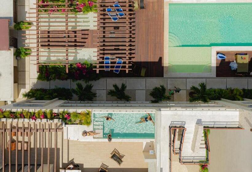 Апартаменты 1 Спальня, Apartment And Penthouse Blue Luxury Kukulkan Tulum