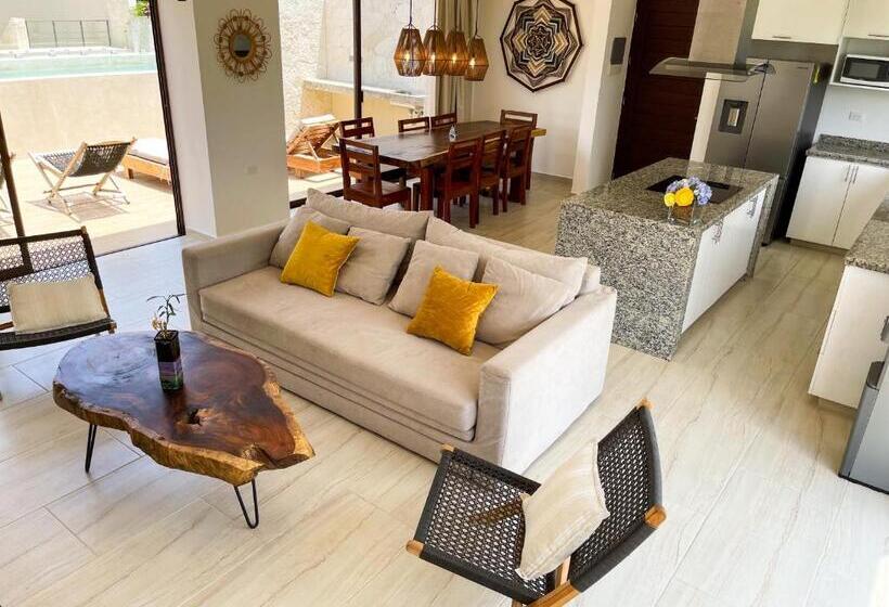 Апартаменты Пентхаус 1 Спальня, Apartment And Penthouse Blue Luxury Kukulkan Tulum