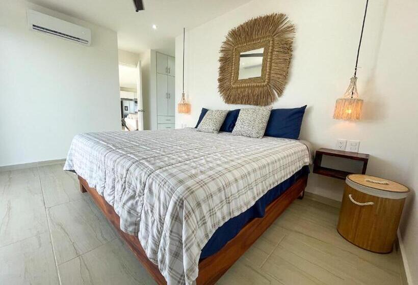 Апартаменты Пентхаус 1 Спальня, Apartment And Penthouse Blue Luxury Kukulkan Tulum