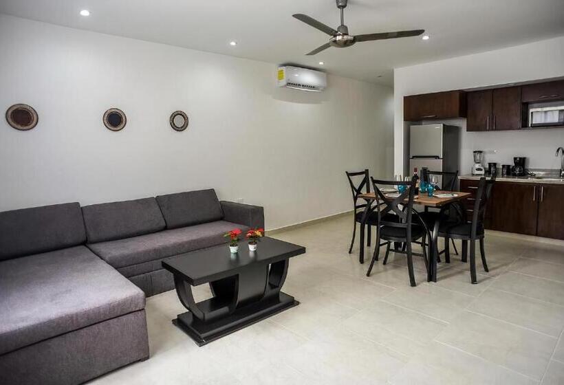 Апартаменты 1 Спальня, Apartment And Penthouse Blue Luxury Kukulkan Tulum