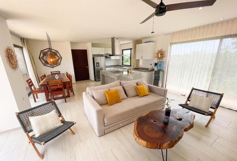 Апартаменты Пентхаус 1 Спальня, Apartment And Penthouse Blue Luxury Kukulkan Tulum
