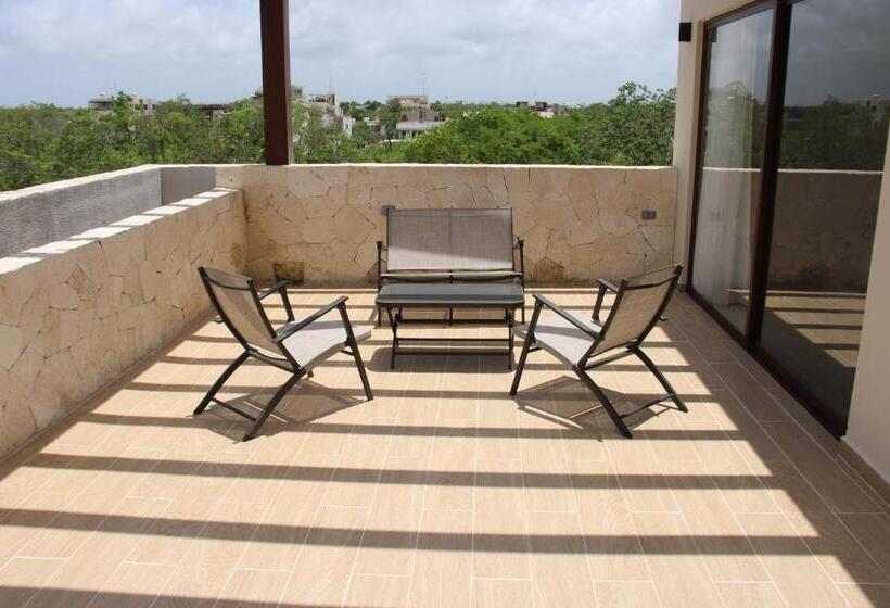 Апартаменты Пентхаус 1 Спальня, Apartment And Penthouse Blue Luxury Kukulkan Tulum