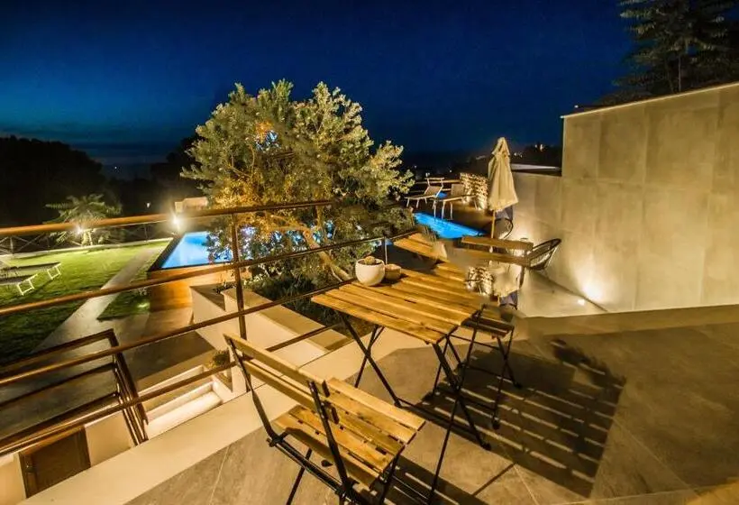 テラス付き１ベッドルームアパートメント, Pater Meus Suites   Sea View, Pool & Parking