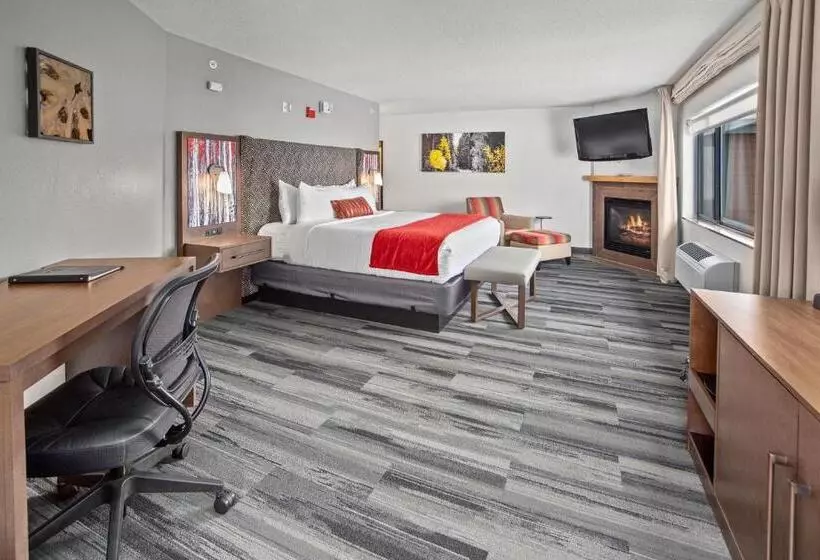 Deluxe Suite King Bed, Best Western Plus Mccall Lodge And Suites