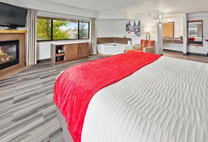 디럭스 스위트 킹 침대, Best Western Plus Mccall Lodge And Suites