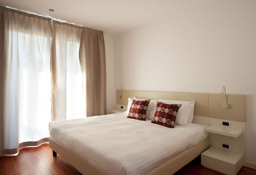 침실 2개 아파트, Unahotels Le Terrazze Treviso Hotel & Residence