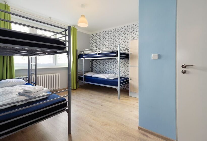 Bed in Shared Room with Shared Bathroom, Patio Hostel