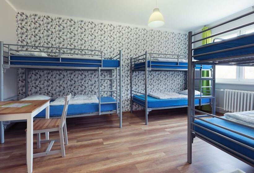 Bed in Shared Room with Shared Bathroom, Patio Hostel