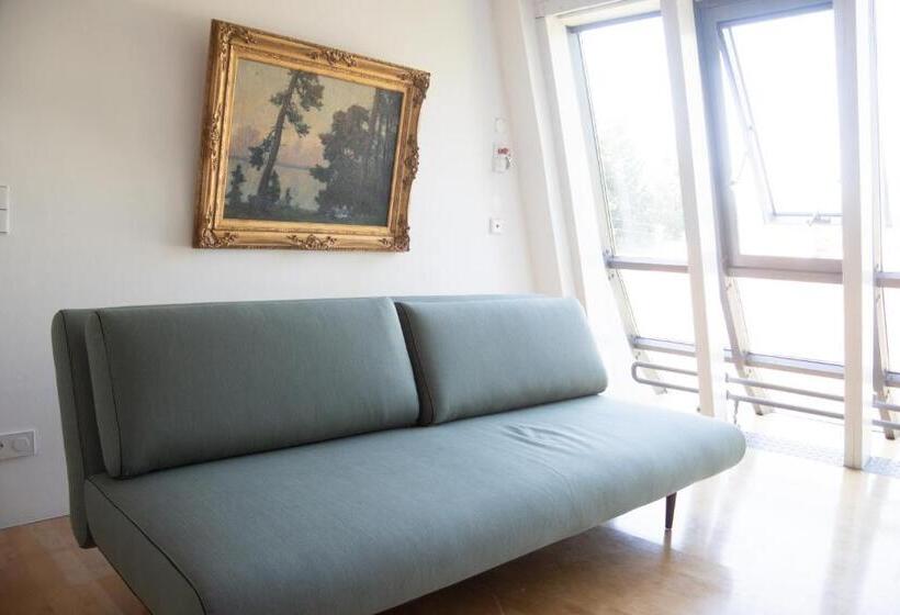 침실 1개 가든 전망 아파트, Villaflora Gästehaus