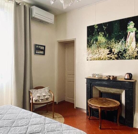 غرفة سوبيريور مطلّة علي الحديقة, La Maison Gerval