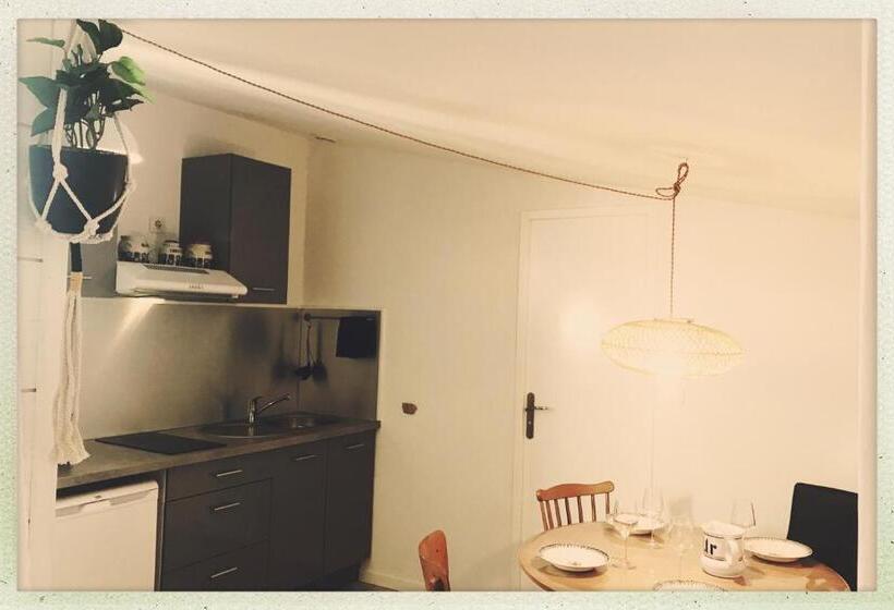 Апартаменты 1 Спальня, Ecolodge Appartements 2 Pièces Cosy Gare