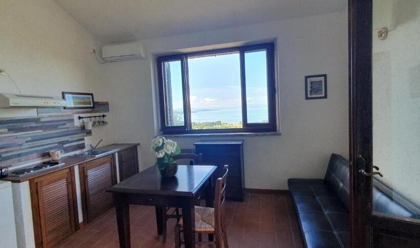 1 Bedroom Apartment Lake View, Poloturisticoumbria Rustico Con Piscina Vista Lago
