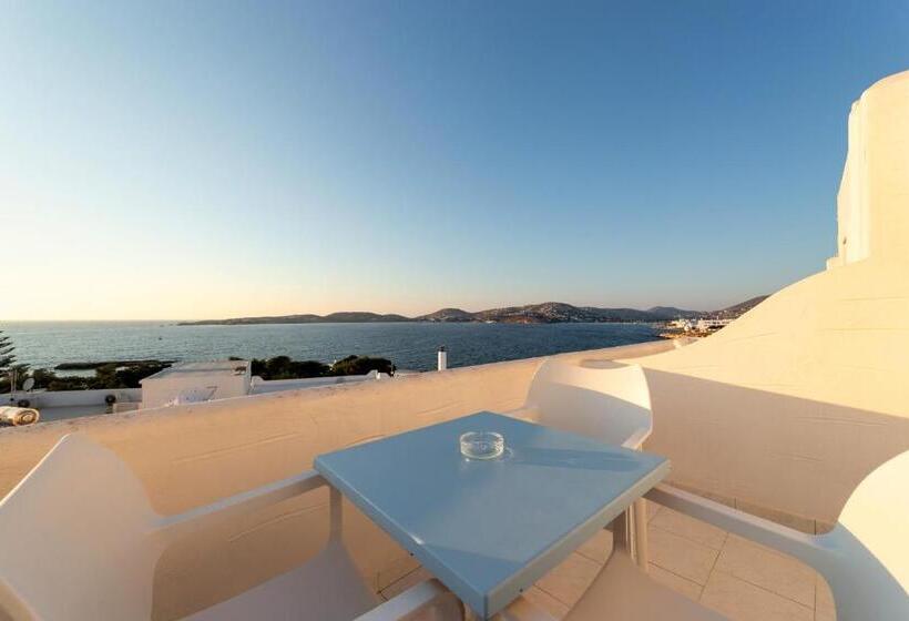 带1个卧室的带海景的公寓, Stratos Apartments & Studios