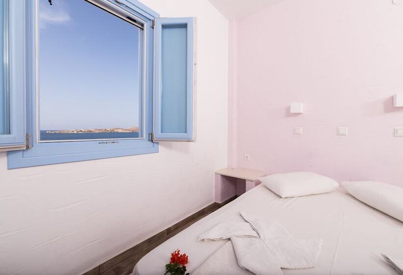 带1个卧室的带海景的公寓, Stratos Apartments & Studios