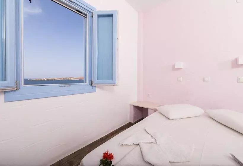 آپارتمان 1 خوابه با چشم‌انداز دریا, Stratos Apartments & Studios