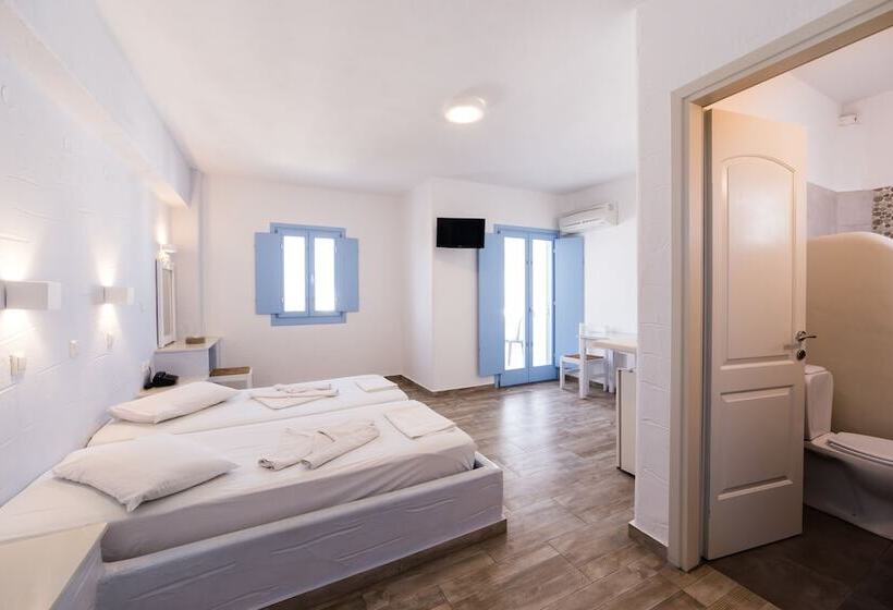 带海景的高档工作室, Stratos Apartments & Studios