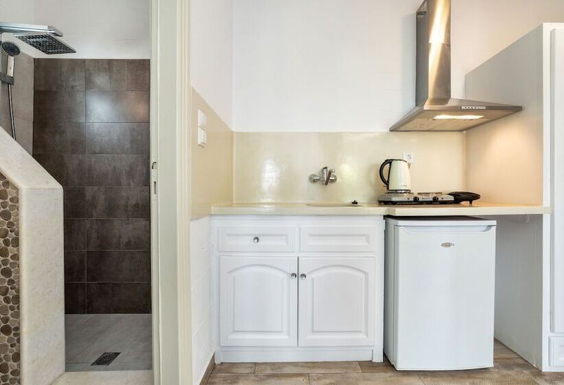 带1个卧室的带海景的公寓, Stratos Apartments & Studios