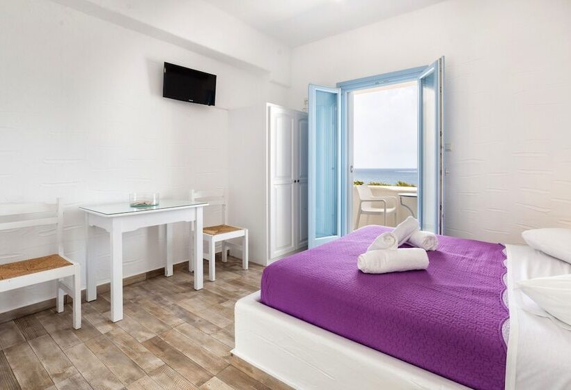 带海景的高档工作室, Stratos Apartments & Studios