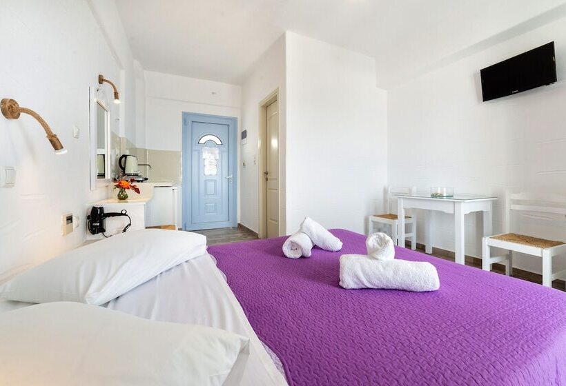 带海景的高档工作室, Stratos Apartments & Studios