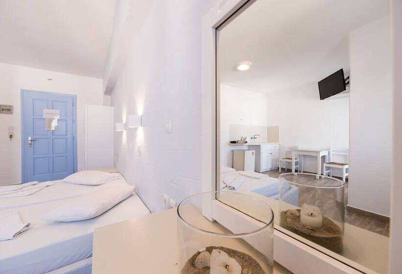 带海景的高档工作室, Stratos Apartments & Studios