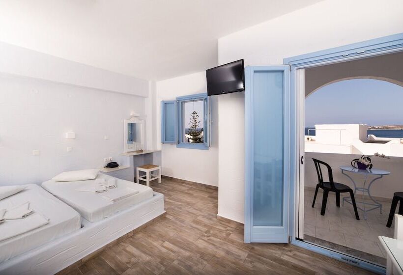 带海景的高档工作室, Stratos Apartments & Studios