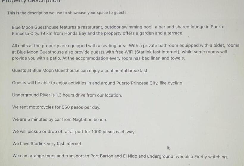 Standard room with outdoor bath, Blue Moon Guesthouse