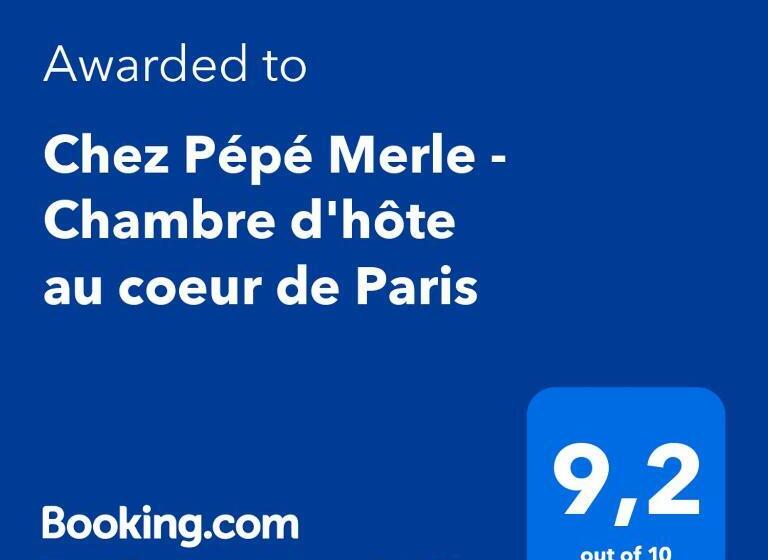 スタンダードルーム, Chez Pépé Merle Chambres D Hôtes Au Cœur De Paris