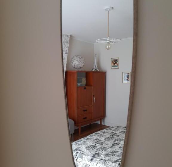 バス共有のスタンダードルーム, Chez Pépé Merle Chambres D Hôtes Au Cœur De Paris