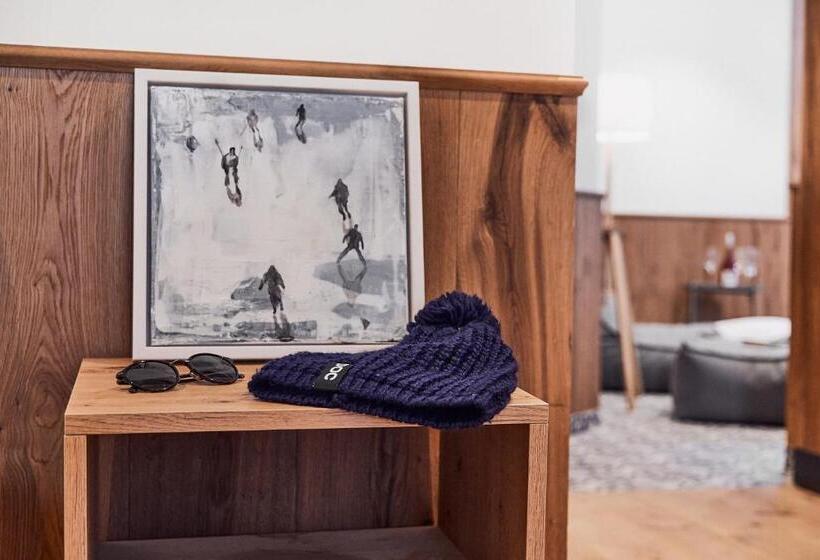 Апартаменты Deluxe 1 Спальня, Berghaus Schröcken   Hotel Apartments Spa