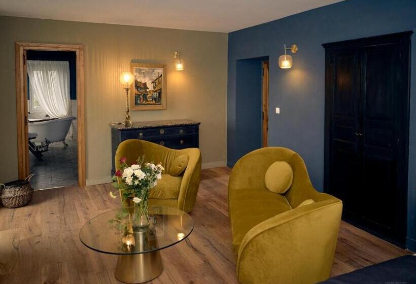 高级套房带海景, A Villa Di Rutali